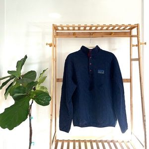 Men's Patagonia Organic Cotton Quilt Pullover 1/4 Snap Pullover